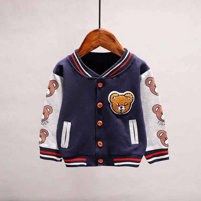 Jaqueta Infantil Ursinho College Style
