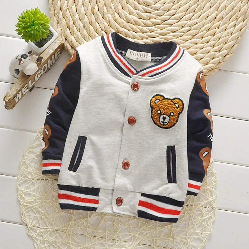 Jaqueta Infantil Ursinho College Style