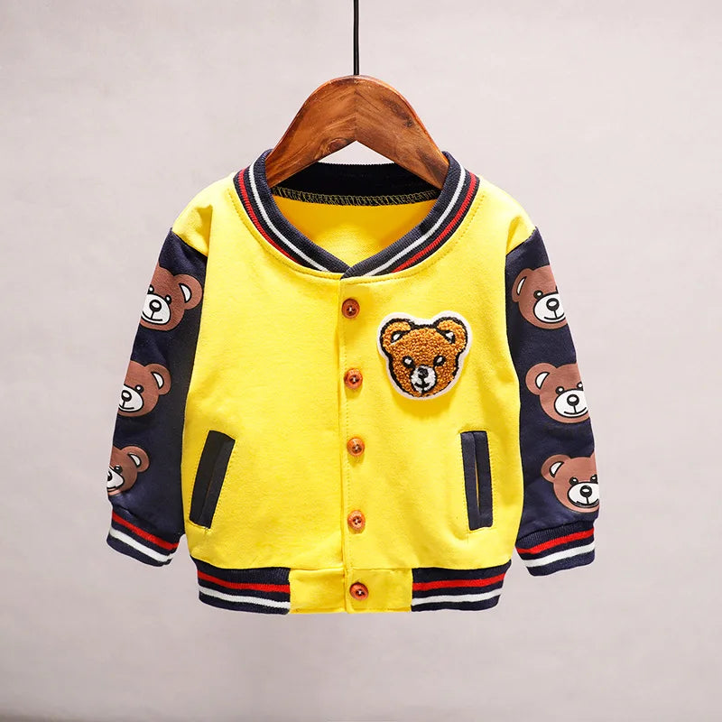 Jaqueta Infantil Ursinho College Style