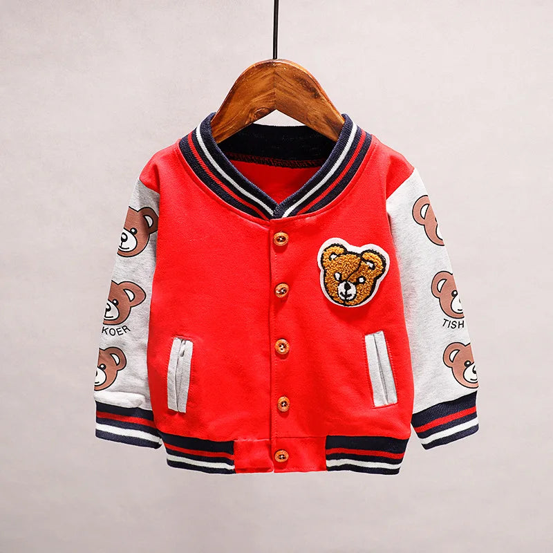 Jaqueta Infantil Ursinho College Style