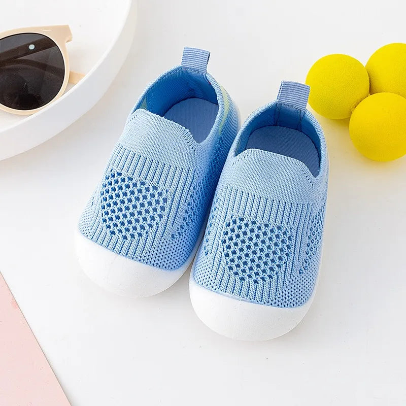 Tênis Infantil Knit Confort – Respirável, Flexível e Seguro para os Primeiros Passos