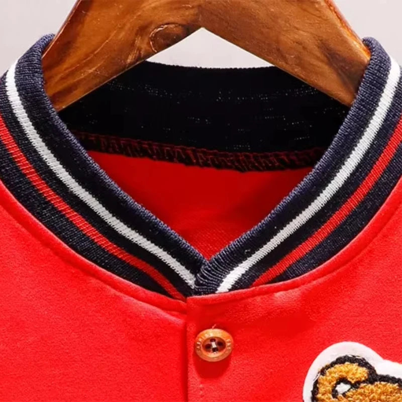 Jaqueta Infantil Ursinho College Style