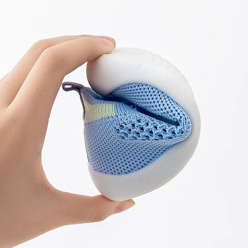Tênis Infantil Knit Confort – Respirável, Flexível e Seguro para os Primeiros Passos