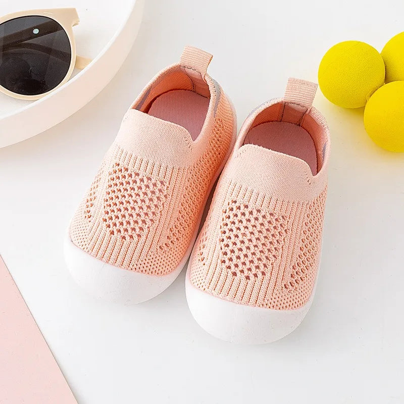 Tênis Infantil Knit Confort – Respirável, Flexível e Seguro para os Primeiros Passos