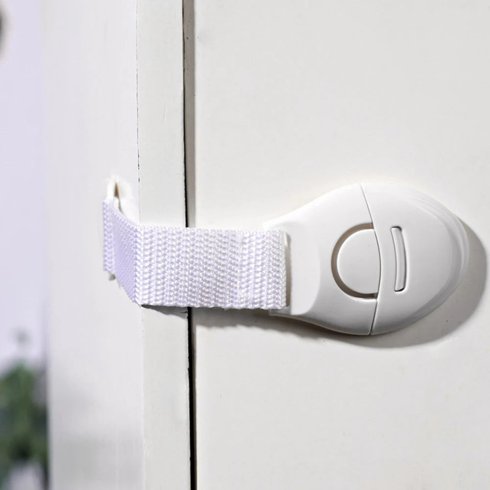 Kit com 10 Travas de Segurança Infantil Missvi para Gavetas e Portas