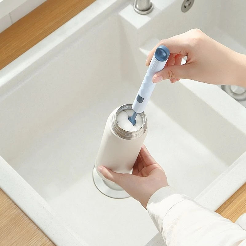 Limpador de Mamadeira com Esponja Macia – Higienização Segura e Eficiente
