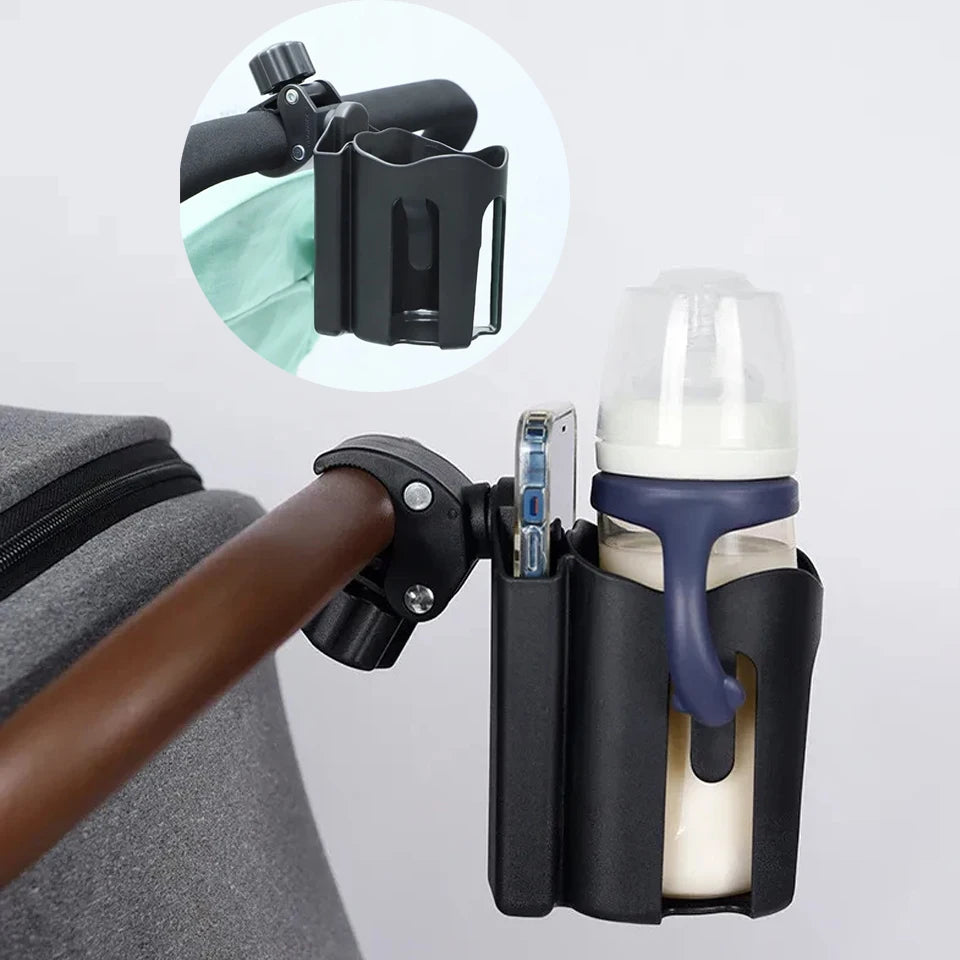 Suporte Universal para Mamadeira e Celular Missvi para Carrinho de Bebê