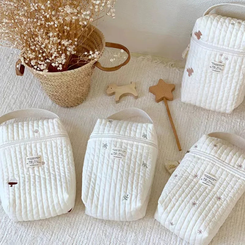 Bolsa Térmica Bordada para Mamadeira – Baby Star