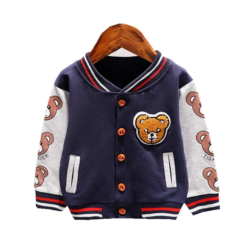 Jaqueta Infantil Ursinho College Style