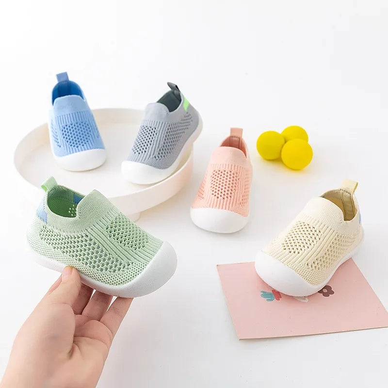 Tênis Infantil Knit Confort – Respirável, Flexível e Seguro para os Primeiros Passos