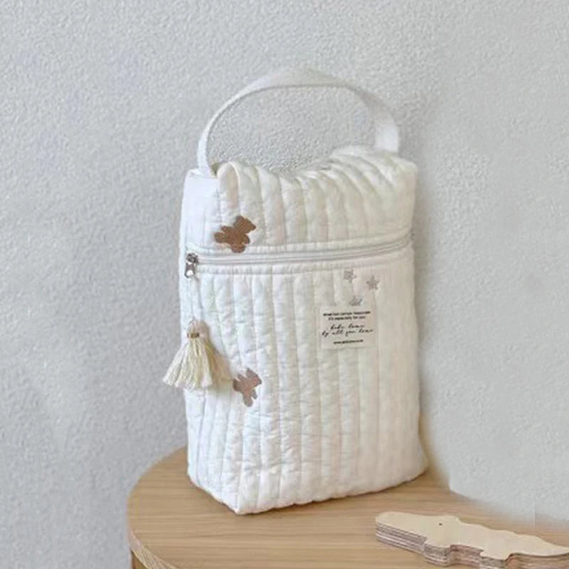 Bolsa Térmica Bordada para Mamadeira – Baby Star