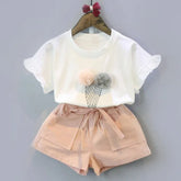 Conjunto Infantil Feminino Sorvetinho – Conforto e Estilo para o Dia a Dia