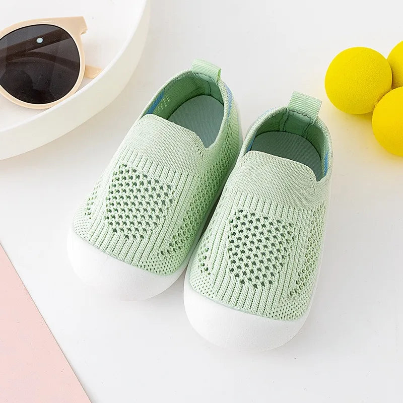 Tênis Infantil Knit Confort – Respirável, Flexível e Seguro para os Primeiros Passos