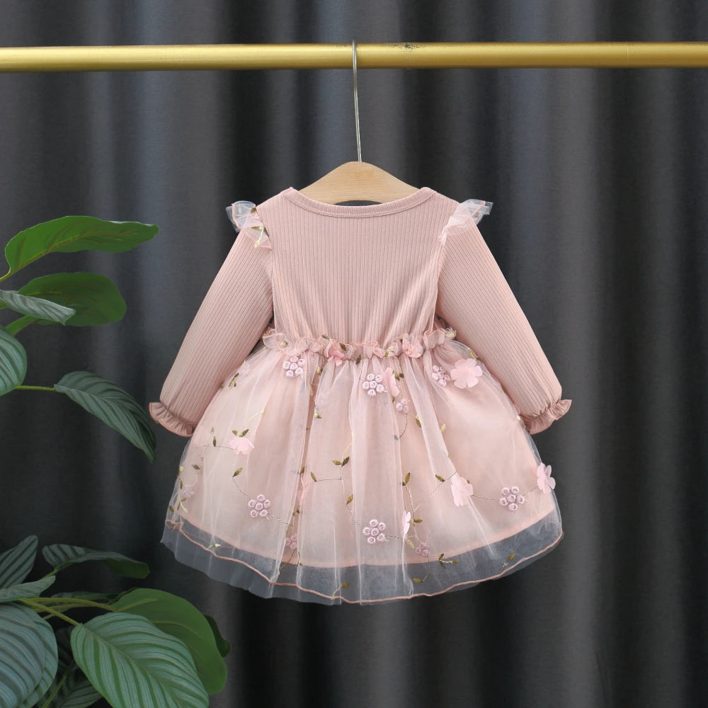 Macacão Vestido Infantil Feminino Floral com Faixa de Cabelo – Charme e Conforto para Bebês