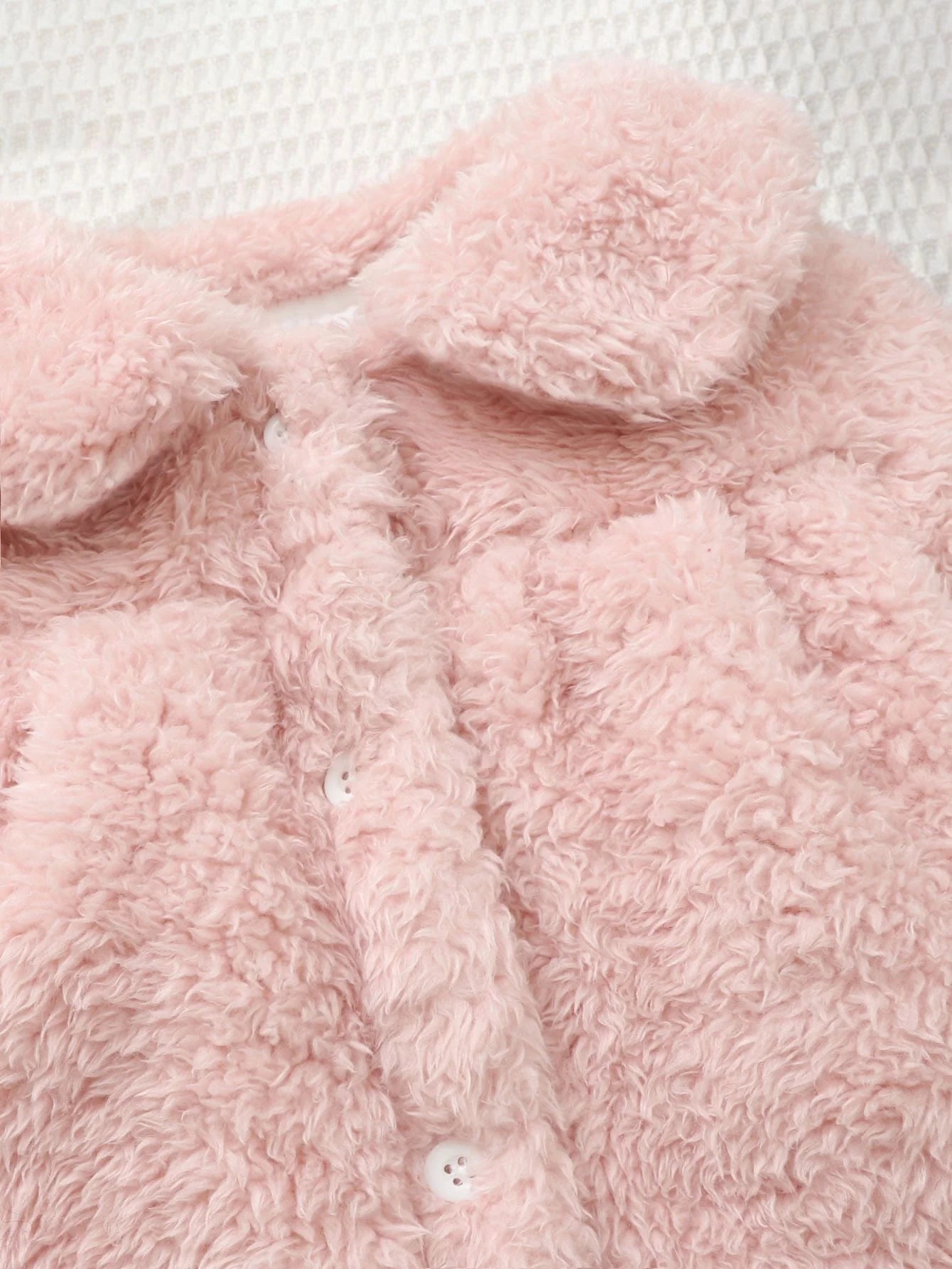 Casaco Infantil Feminino Peluciado Rosa – Conforto e Elegância para o Inverno