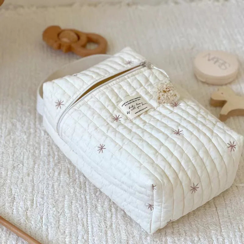 Bolsa Térmica Bordada para Mamadeira – Baby Star