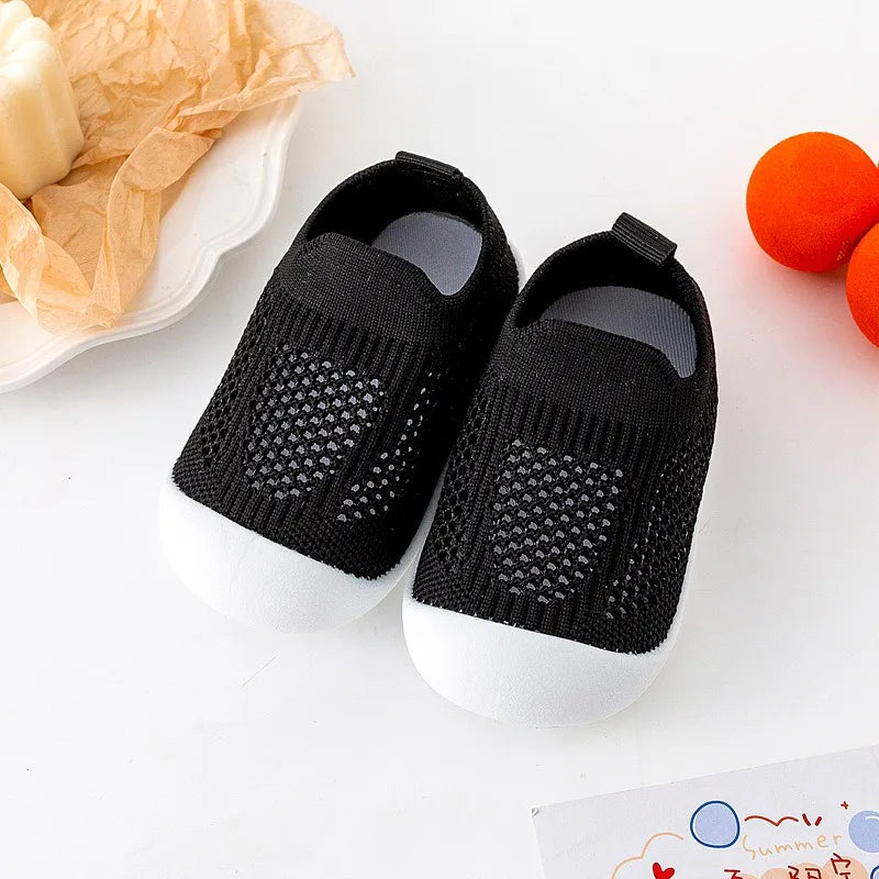 Tênis Infantil Knit Confort – Respirável, Flexível e Seguro para os Primeiros Passos