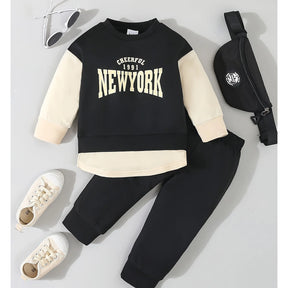 Conjunto Infantil Unisex New York – Estilo e Conforto Urbano