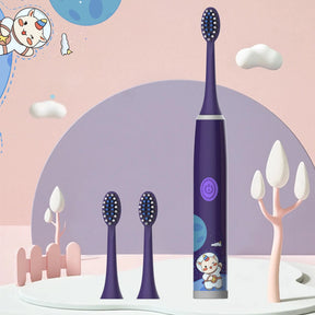 Escova de Dente Elétrica Infantil Missvi Série Espacial Cartoon