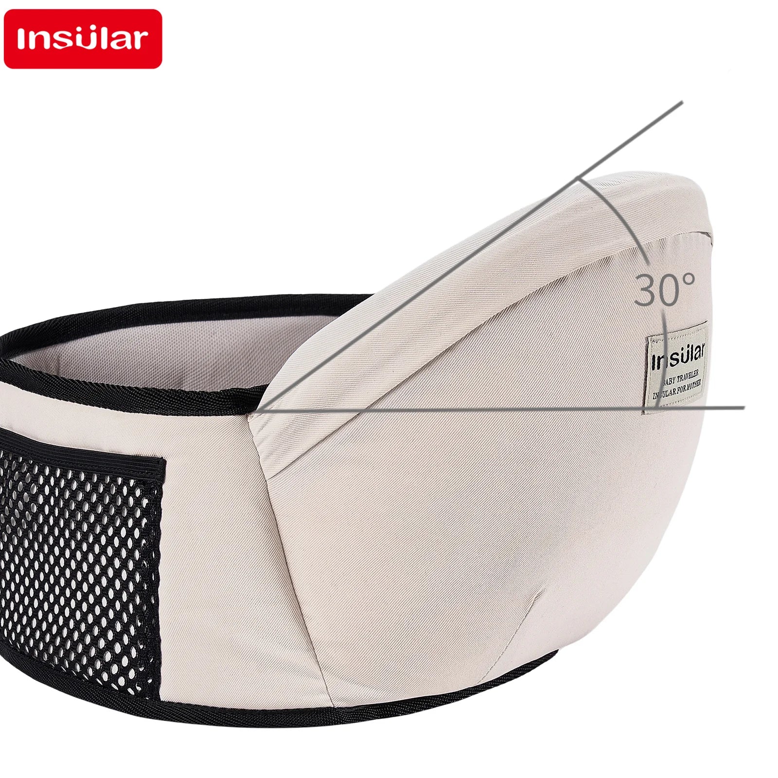 Suporte de Quadril para Bebês Missvi com Assento Ergonômico