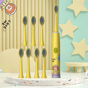 Escova de Dente Elétrica Infantil Missvi Série Espacial Cartoon