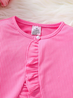Vestido Infantil Floral com Casaquinho Rosa – Charme e Delicadeza para Todas as Ocasiões
