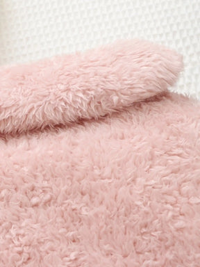 Casaco Infantil Feminino Peluciado Rosa – Conforto e Elegância para o Inverno