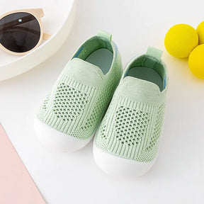 Tênis Infantil Knit Confort – Respirável, Flexível e Seguro para os Primeiros Passos