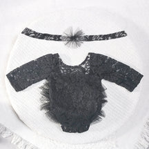 Body Infantil de Renda com Tule – Rosa Antigo