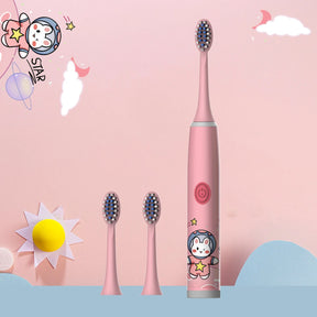 Escova de Dente Elétrica Infantil Missvi Série Espacial Cartoon