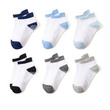 KIT 6 Meias Infantis Antiderrapantes Cano Baixo – Conforto e Segurança para os Pequenos
