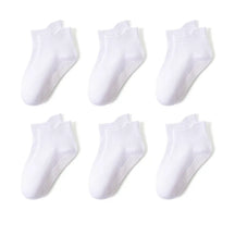 KIT 6 Meias Infantis Antiderrapantes Cano Baixo – Conforto e Segurança para os Pequenos